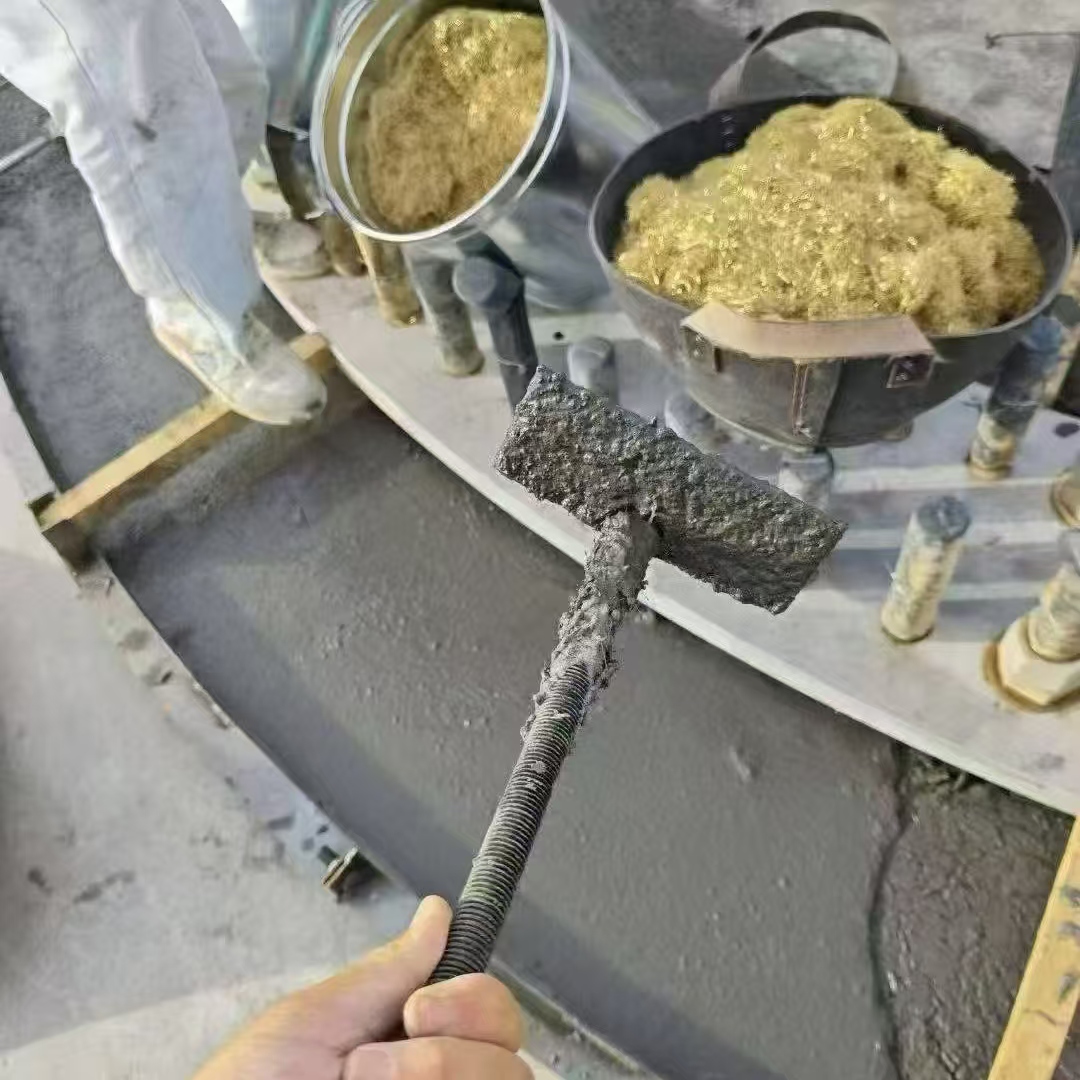桃源C120钢纤维高强无收灌浆料 轧机压缩机汽轮机发电机锻压设备底座灌浆材料